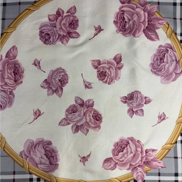 ❤️Burberry Floral Plaid Women's Scarf - Picture 7 of 11